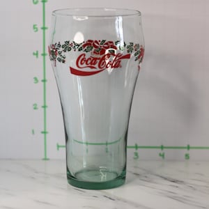 Vintage Christmas Coca Cola Glassware, Collectable
