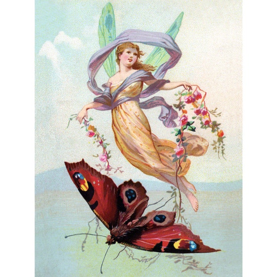 Fairy Fae Greetings Card - Garden Friend Fairy Fae Greetings Card - Garden Friend