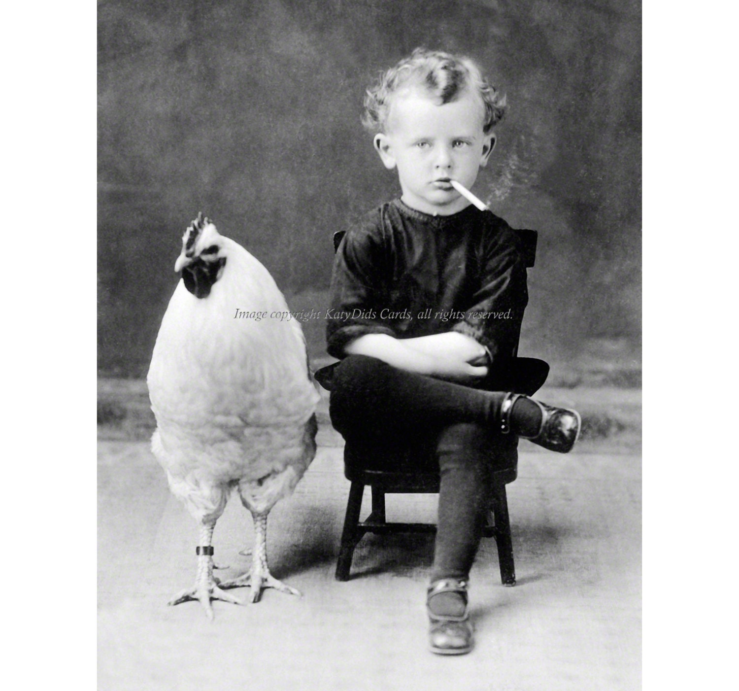 Poulet Garcon Aimant Enfant Fume Cigarette Avec Son Aimant Etsy