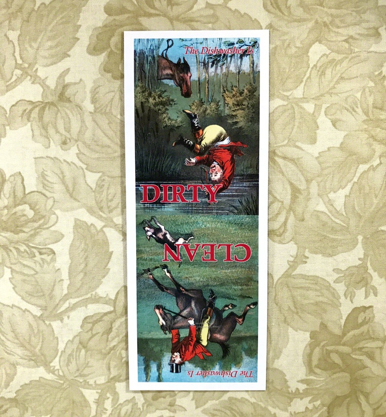 Clean Dirty Dishwasher Fox Hunter on Horse Takes a Etsy