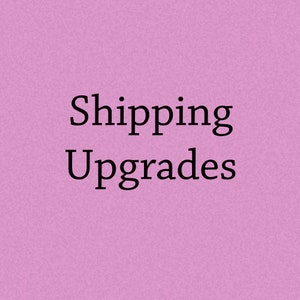 Shipping Upgrade to Priority Mail