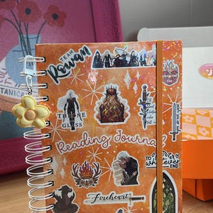 Book journal reading journal notebook bookish