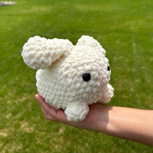 Handmade Crochet Bunny Plushie