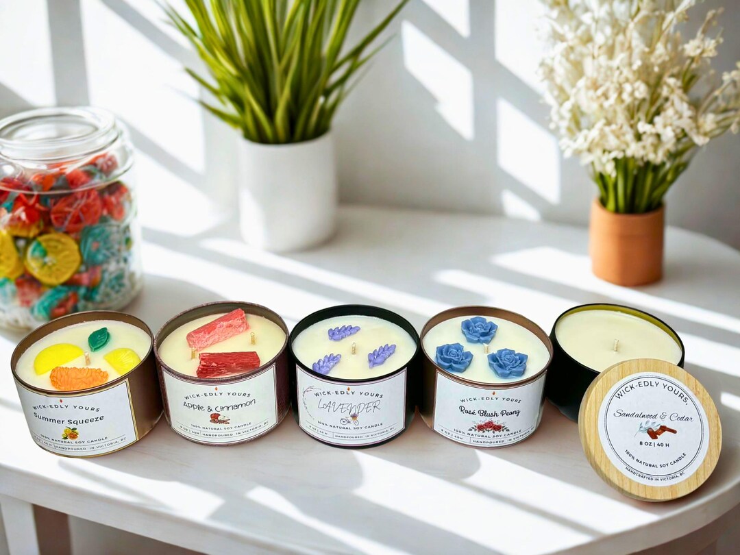 Mix & Match Candle Bundle | Hand-poured 100% Soy Candles 8oz - Etsy