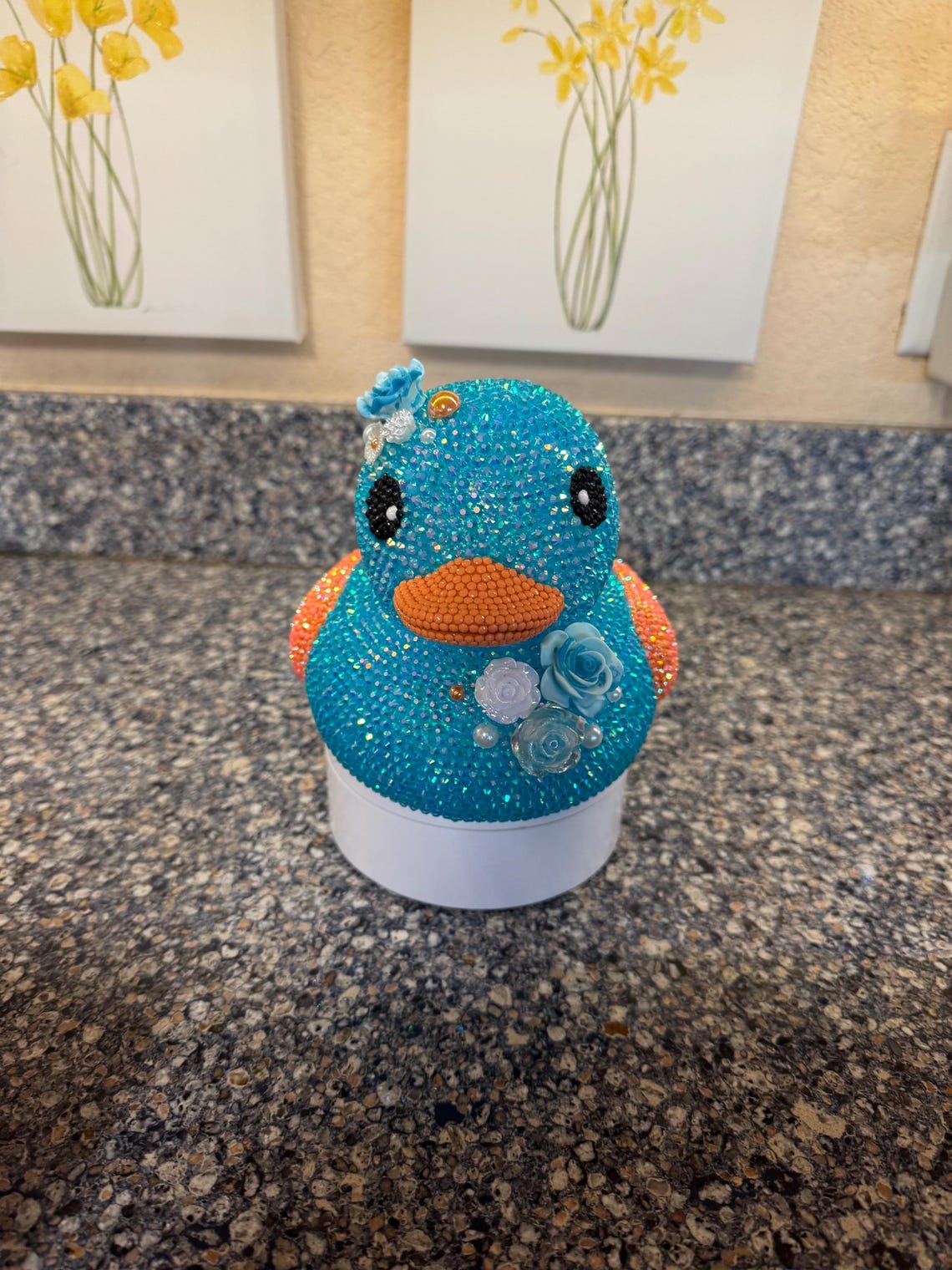 Bedazzled Rhinestone Rubber Duck - Large - Etsy