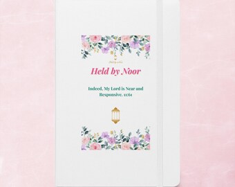 Islamic Journal for Woman, Muslimah Reflection Journal, Muslim Gift, Faith Based Notebook