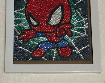 Spider-Man Diamond Art met lijst