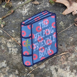 Helping Friendly Book iron-on Patch: Phish inspired Fan art