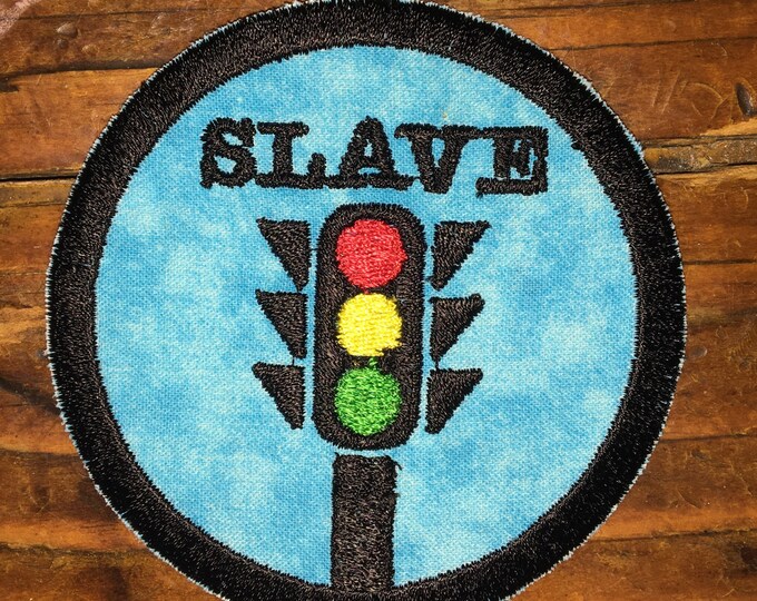 Slave to the Traffic Light Handmade Phish Patch Iron On. See Etsy