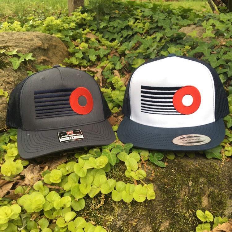 Fishman Donut \u0026 Stripes Retro Trucker Hat. Phish Inspired