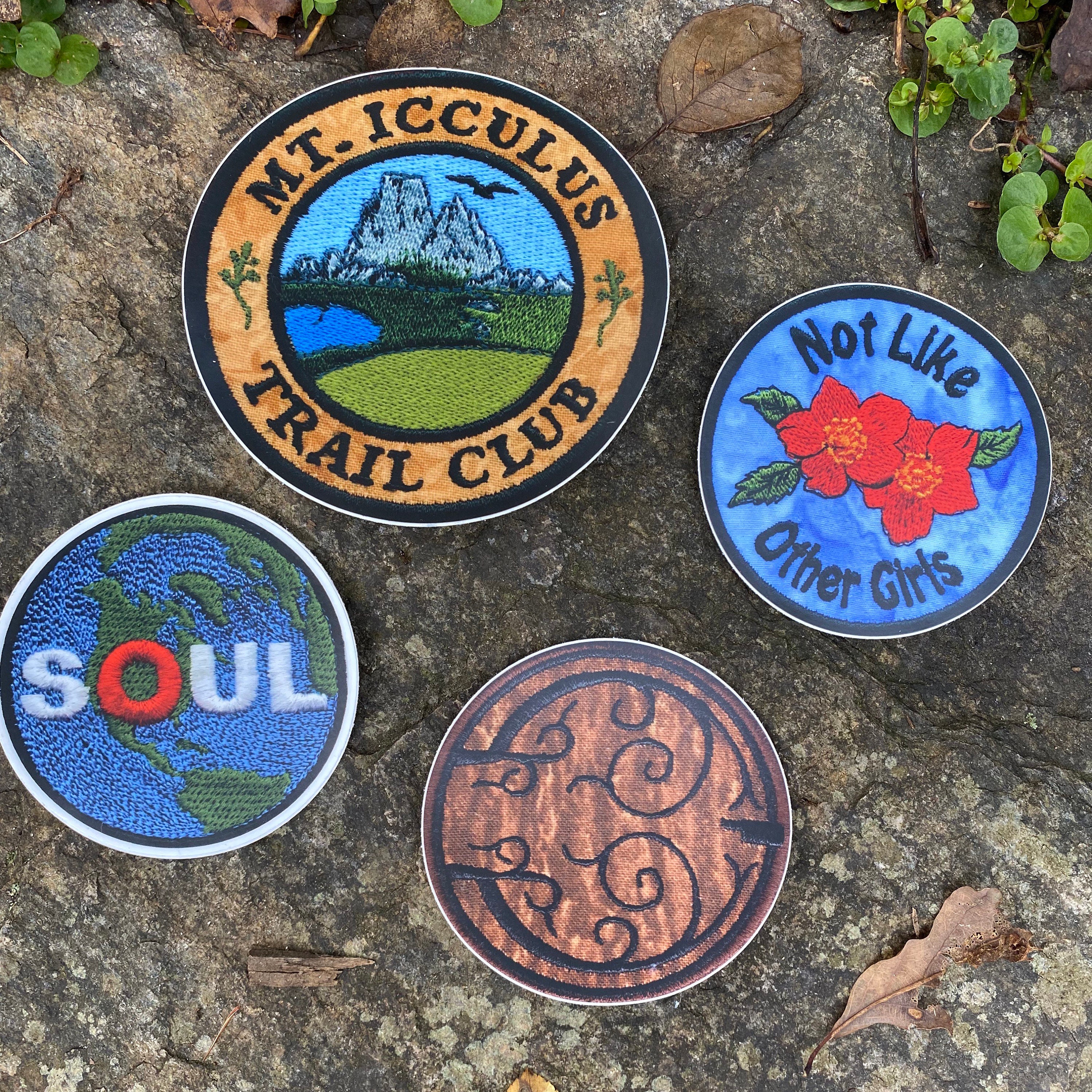 Icculus STICKER - Mt. Icculus Trail Club, Phish Inspired. 4 Inch Patch Slapper ...