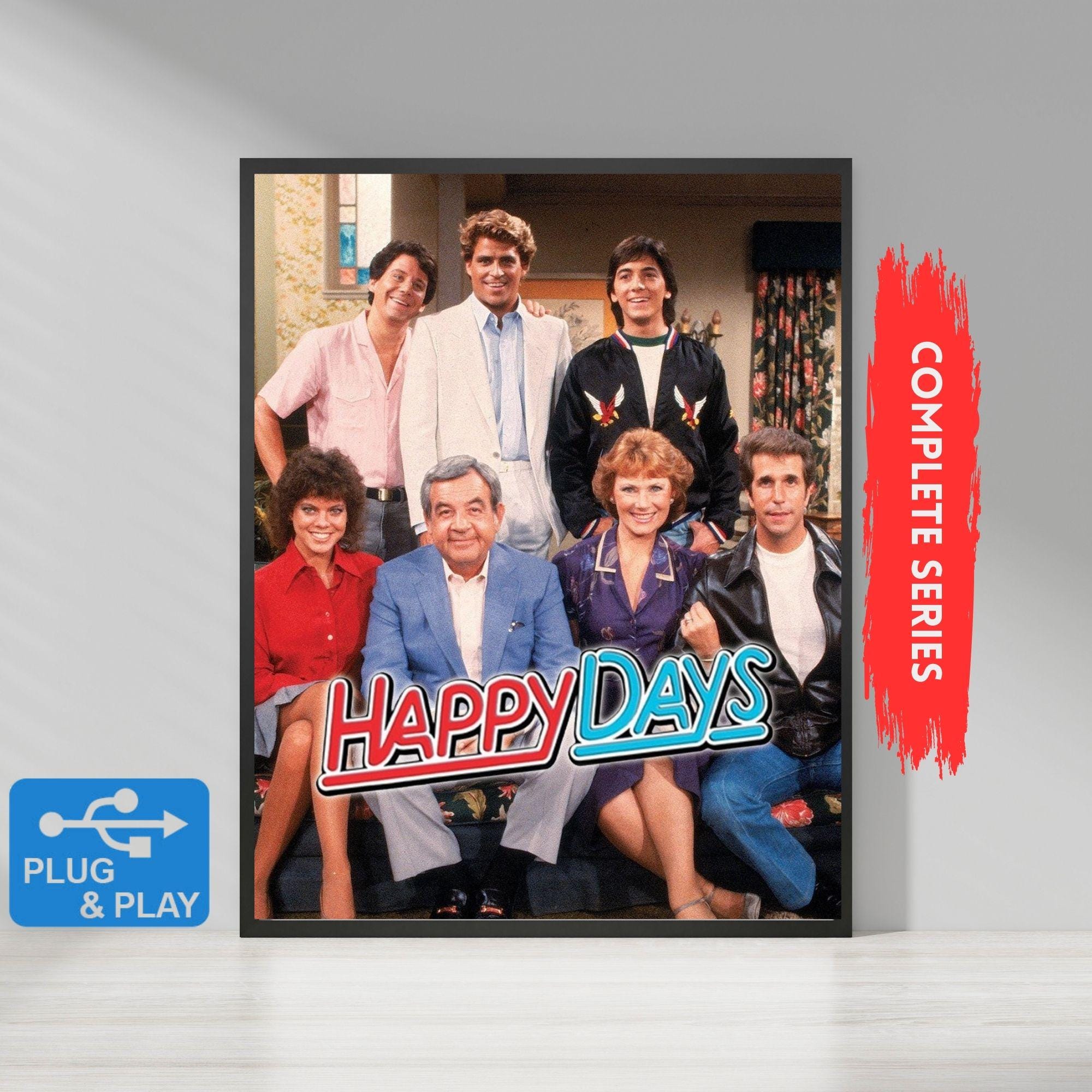 Happy Days Complete Series Dvd - Etsy