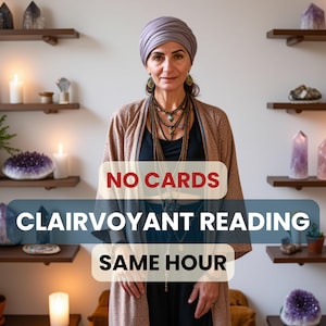 Clairvoyant Psychic Reading: Same Hour Delivery, Spirit-Led Guidance