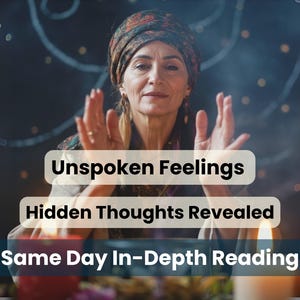 Psychic Love Reading: Feelings & Thoughts Revealed - Same Day Delivery