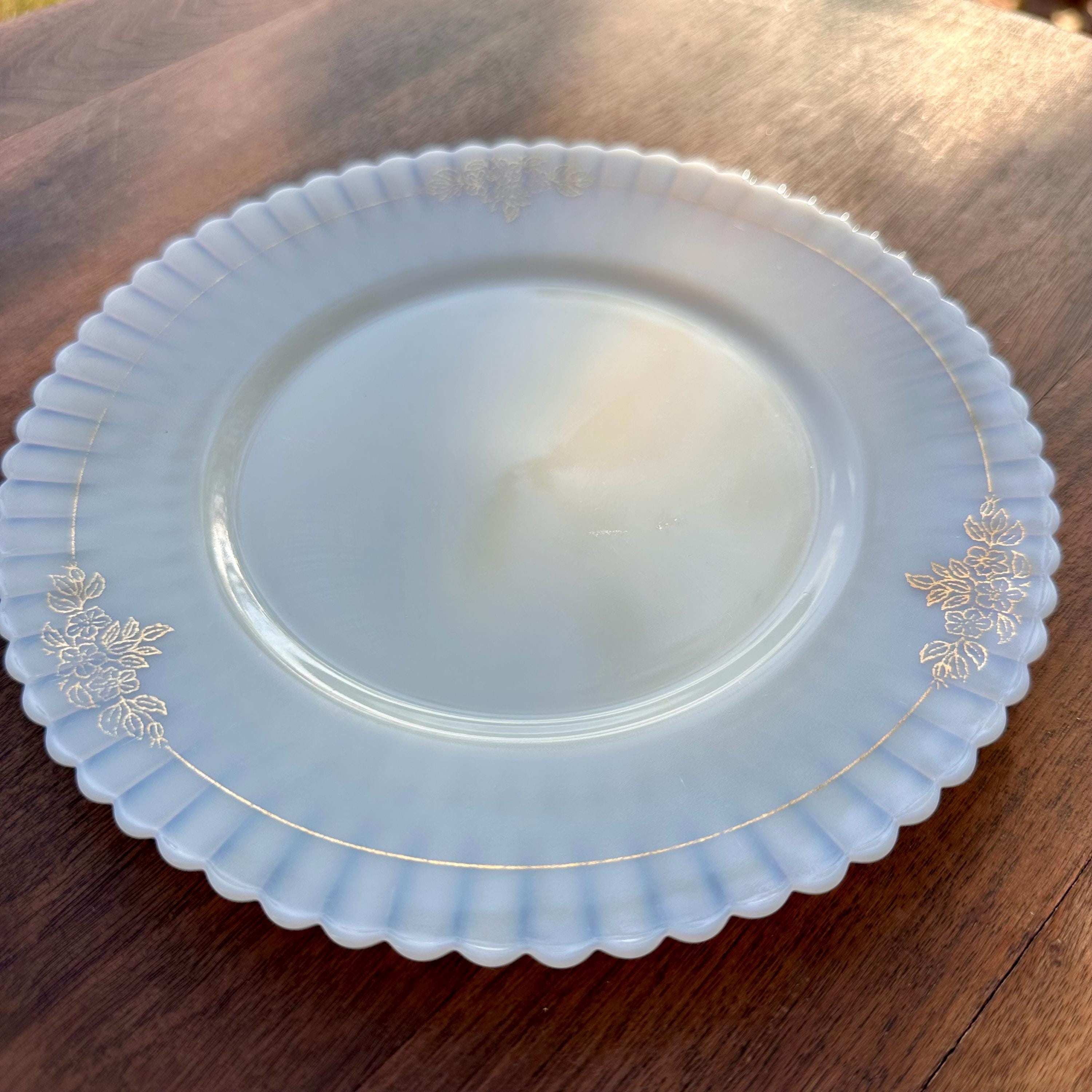 ヴィンテージ マクベス・エヴァンス ペタルウェア プレート — 10.5