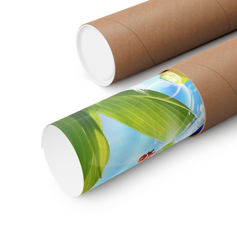 Frutiger Aero Tropical Fish Poster, Y2K Matte Print image 17