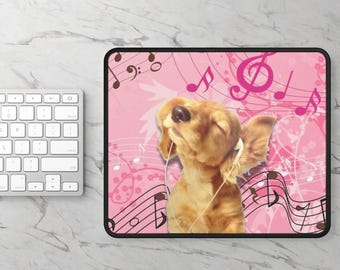 Podkładka pod mysz Frutiger Metro Desk Mat | Podkładka pod mysz Puppy Headphones