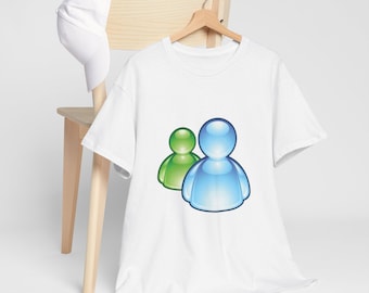 Frutiger Aero T-Shirt | Y2K Profile Icon Graphic Tee | Retro Cotton Shirt