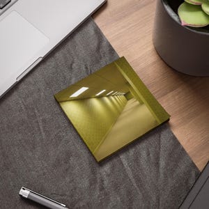 The Backrooms Level 0 Post-it Note Pads | "The Lobby" Retro Liminal Space Corridor Notepads