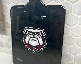 UGA Charcuterie Board | Georgia Bulldogs,  Resin | Game Day Tailgate Gift | SEC
