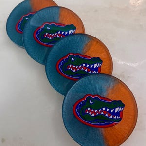 Harsonderzetters van de universiteit van Florida | Achterklep Gators | Bargerei Florida Gators | Set van 2 of 4 inch