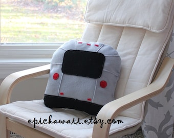 PATTERN: Airstream Pillow For Kids Children 12x12 inch Cushion Sewing Pattern Travel Trailer Camper
