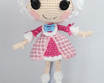 PATTERN: Suzette Crochet Amigurumi Doll