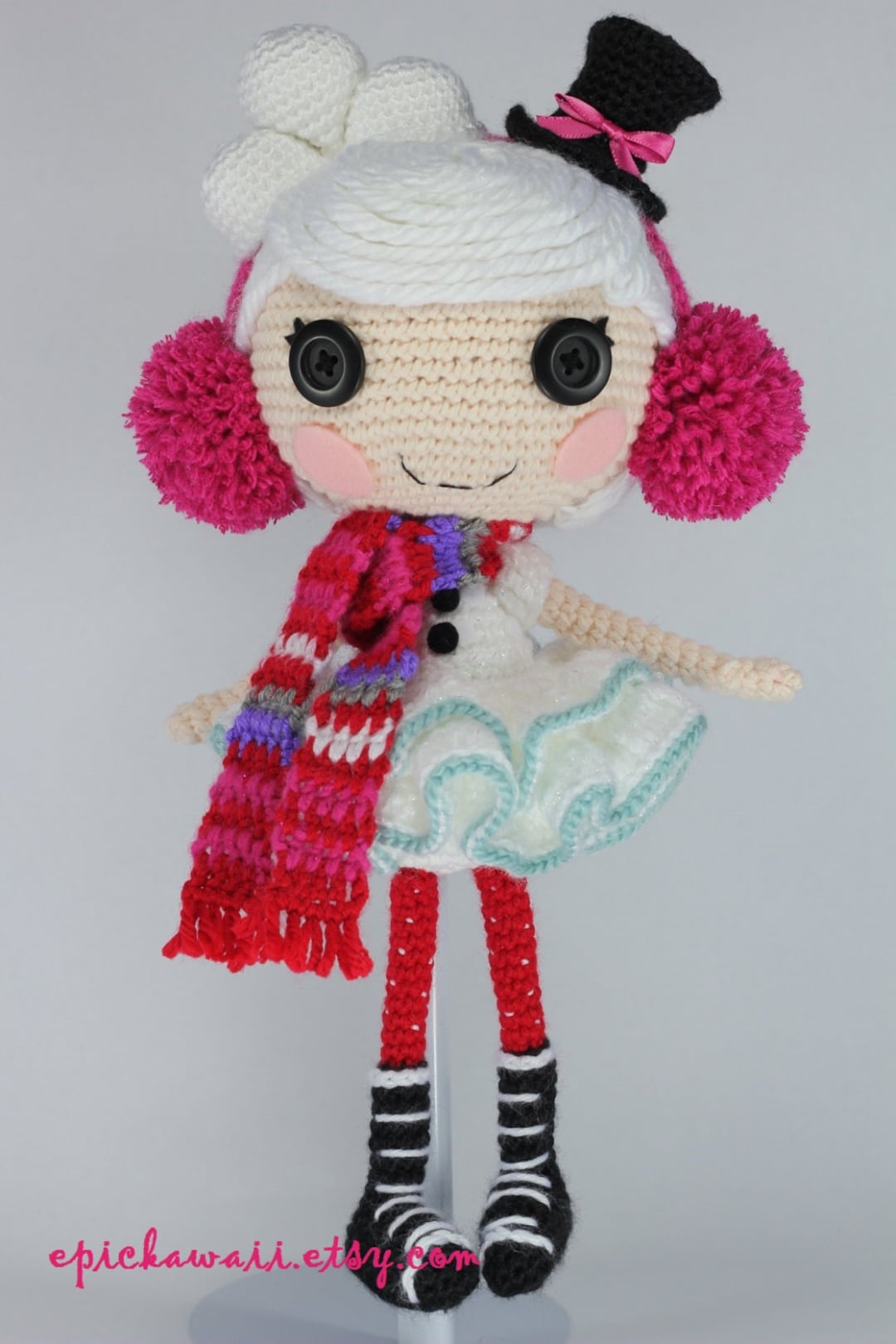 Crochet lalaloopsy cheap doll