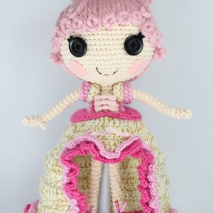 PATTERN: Goldie Crochet Amigurumi Doll image 1