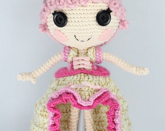 PATTERN: Goldie Crochet Amigurumi Doll