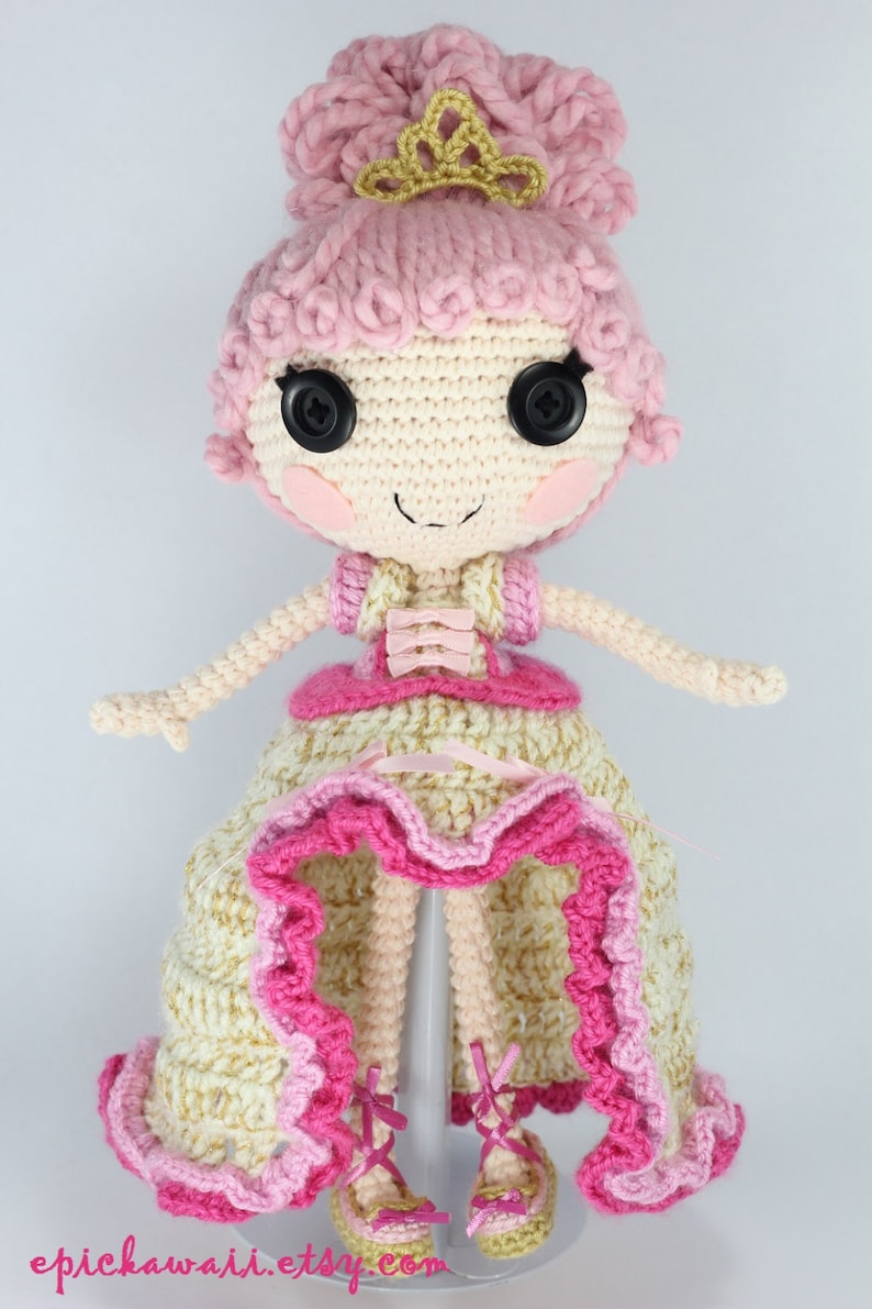 PATTERN: Goldie Crochet Amigurumi Doll image 1