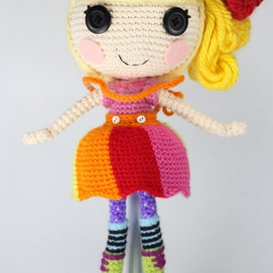 PATTERN: April Crochet Amigurumi Doll