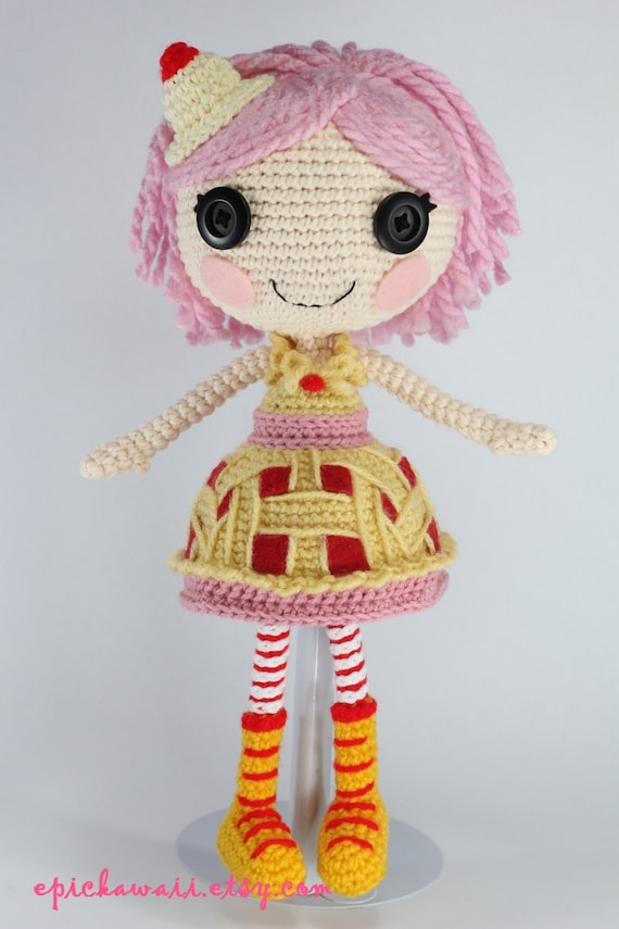 PATTERN: Cherry Crochet Amigurumi Doll