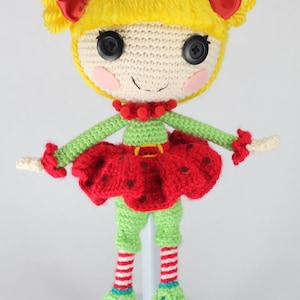 PATTERN: Holly Crochet Amigurumi Doll