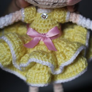 PATTERN: Princess Laina Amigurumi Doll image 3