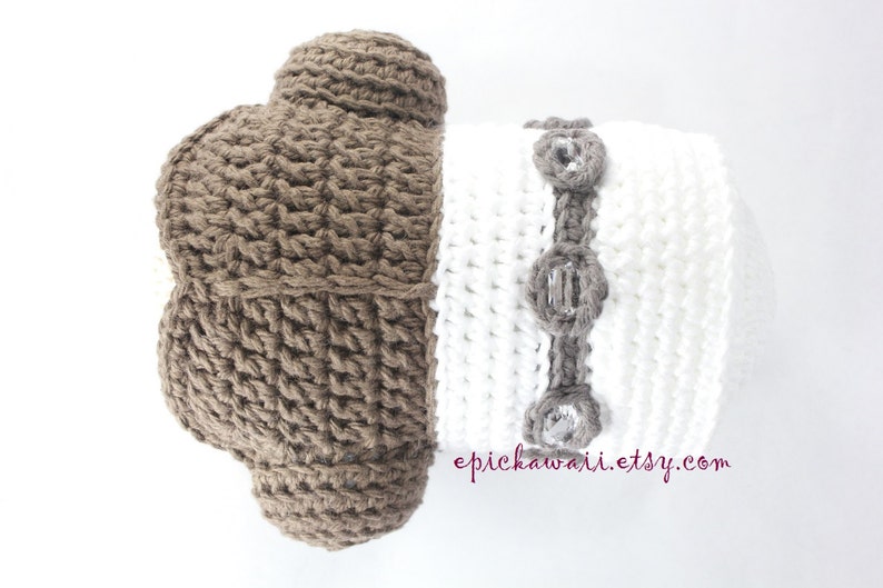 PATTERN: Princess Leia Tsum Tsum Crochet Amigurumi Doll image 3