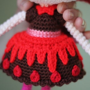 PATTERN: Choco Crochet Amigurumi Doll imagem 3