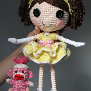 PATTERN: Princess Laina Amigurumi Doll