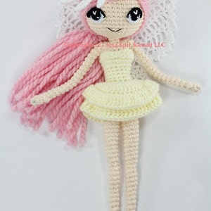 PATTERN: Althaena the Summer Fairy Crochet Amigurumi Doll image 2