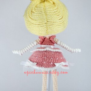 PATTERN: Cinder Cinderella Crochet Amigurumi Doll image 4