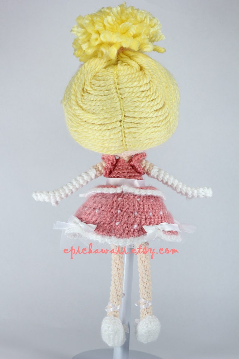 PATTERN: Cinder Cinderella Crochet Amigurumi Doll image 4