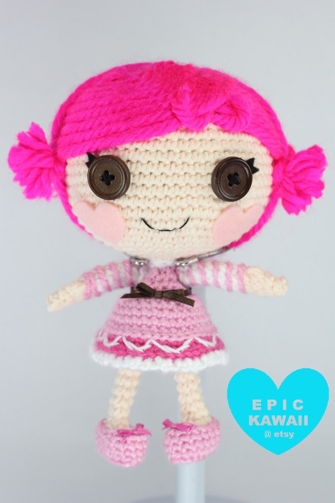 PATTERN Little Toffee Crochet Amigurumi Doll Etsy