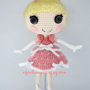 PATTERN: Cinder Cinderella Crochet Amigurumi Doll