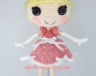 PATTERN: Cinder Cinderella Crochet Amigurumi Doll