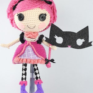 PATTERN: Confetti Crochet Amigurumi Doll