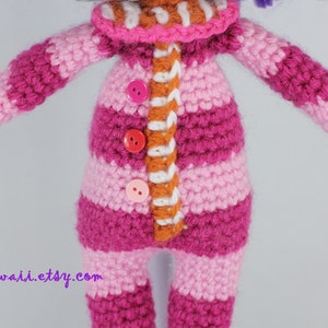 PATTERN: Pillow Crochet Amigurumi Doll image 2