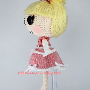 PATTERN: Cinder Cinderella Crochet Amigurumi Doll image 5