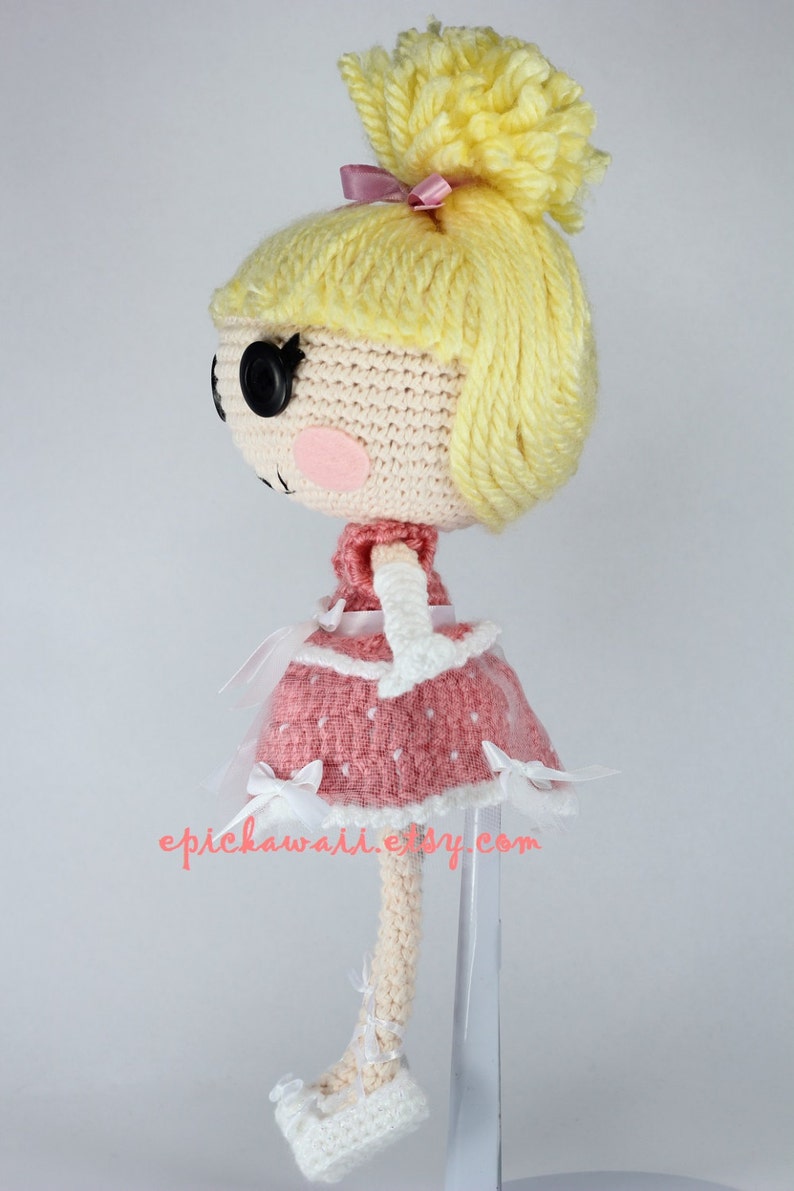 PATTERN: Cinder Cinderella Crochet Amigurumi Doll image 5