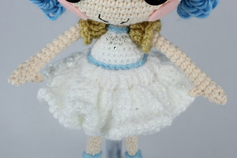 PATTERN: Ivory Crochet Amigurumi Doll image 4