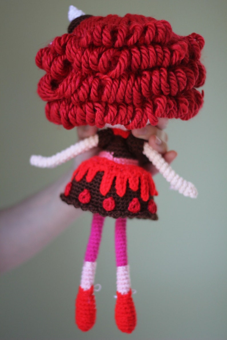 PATTERN: Choco Crochet Amigurumi Doll imagem 2